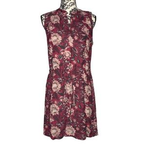 Ann Taylor Loft Floral Pink Shift Dress